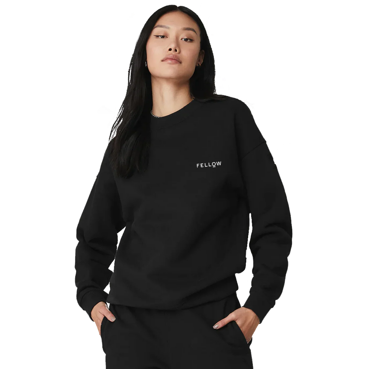 Fellow Logo Black Crew